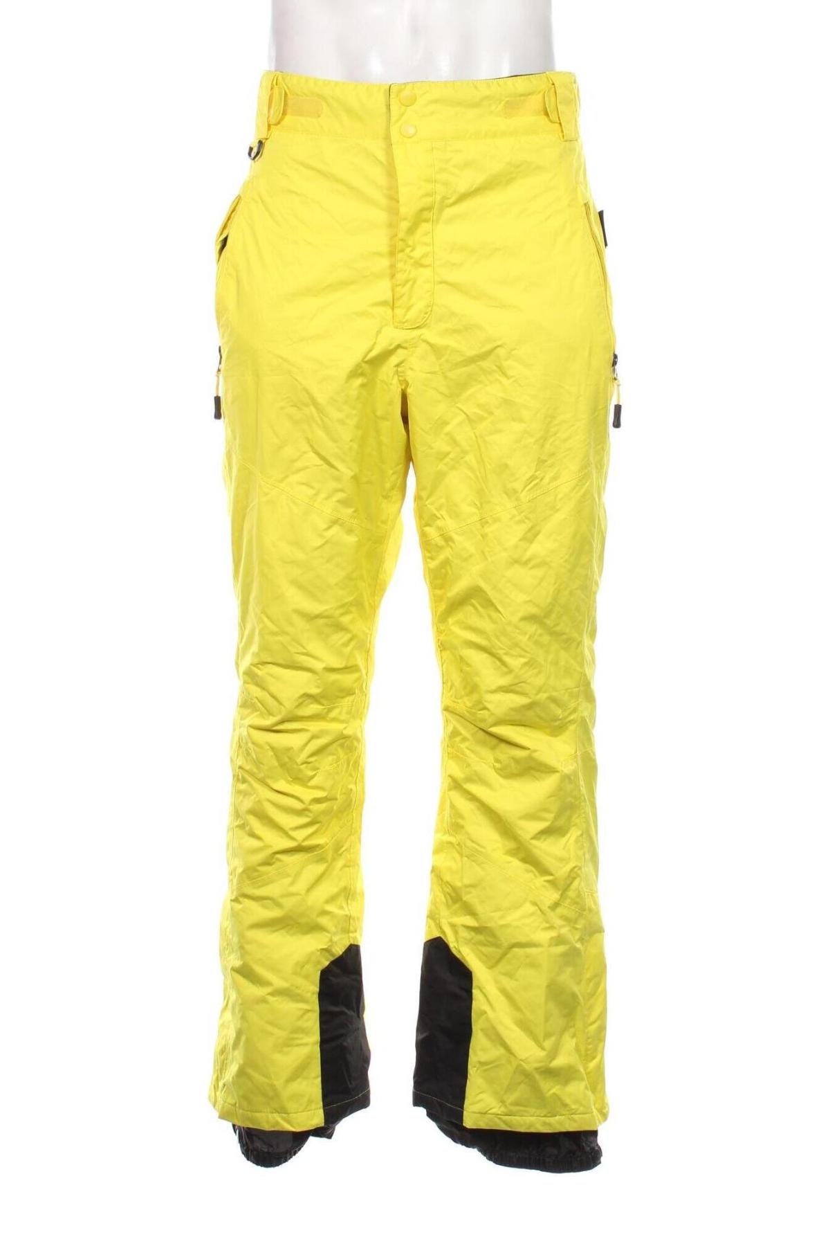 Herrenhose für Wintersport Crivit, Größe L, Farbe Gelb, Preis € 57,99