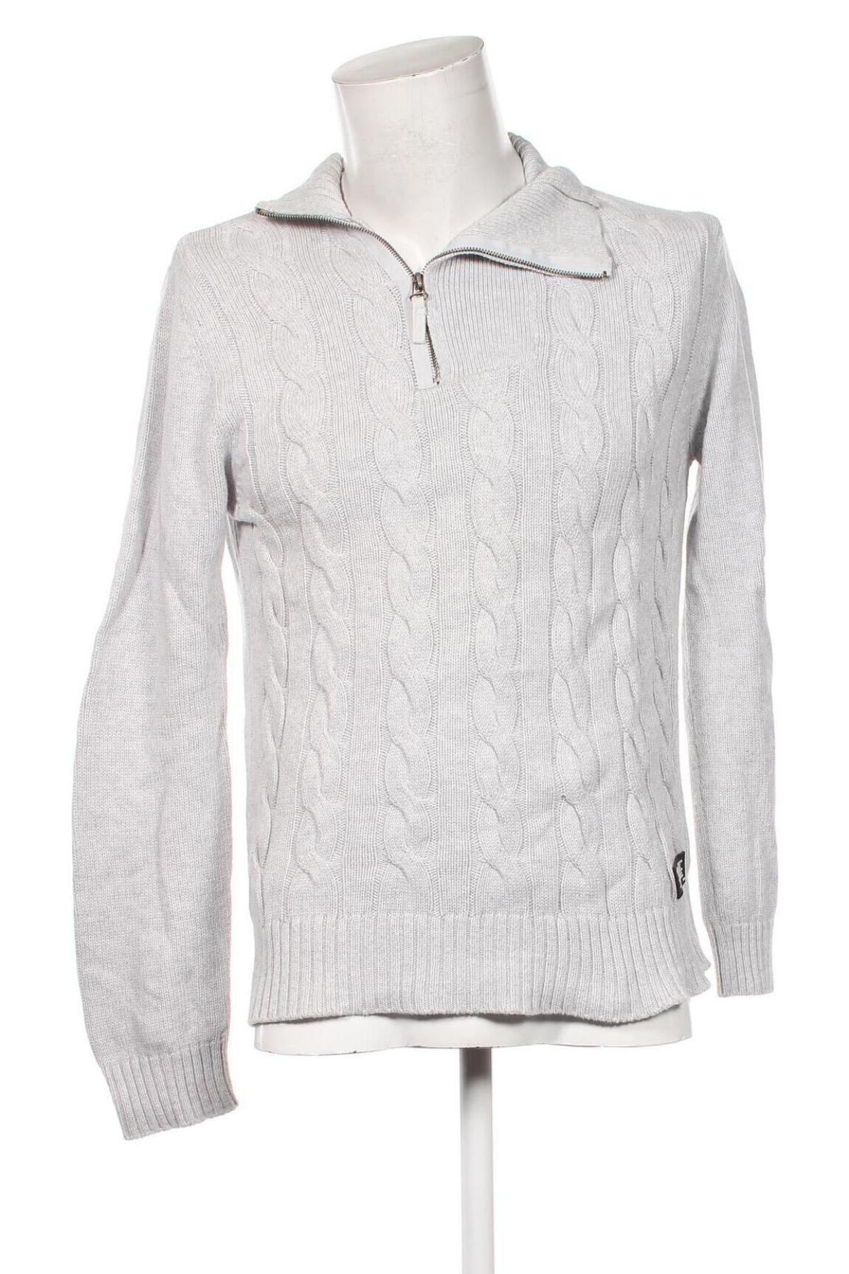 Herrenpullover, Größe M, Farbe Grau, Preis € 17,90