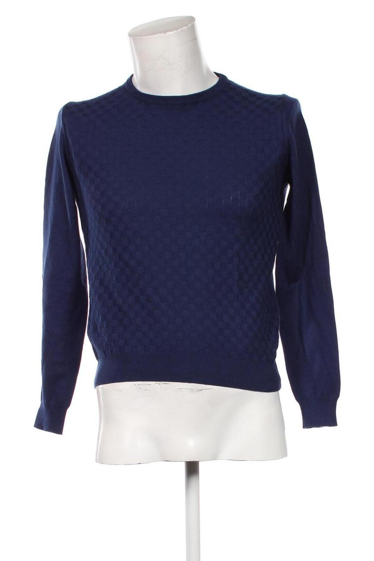 Herrenpullover Alain Delon, Größe S, Farbe Blau, Preis € 11,99