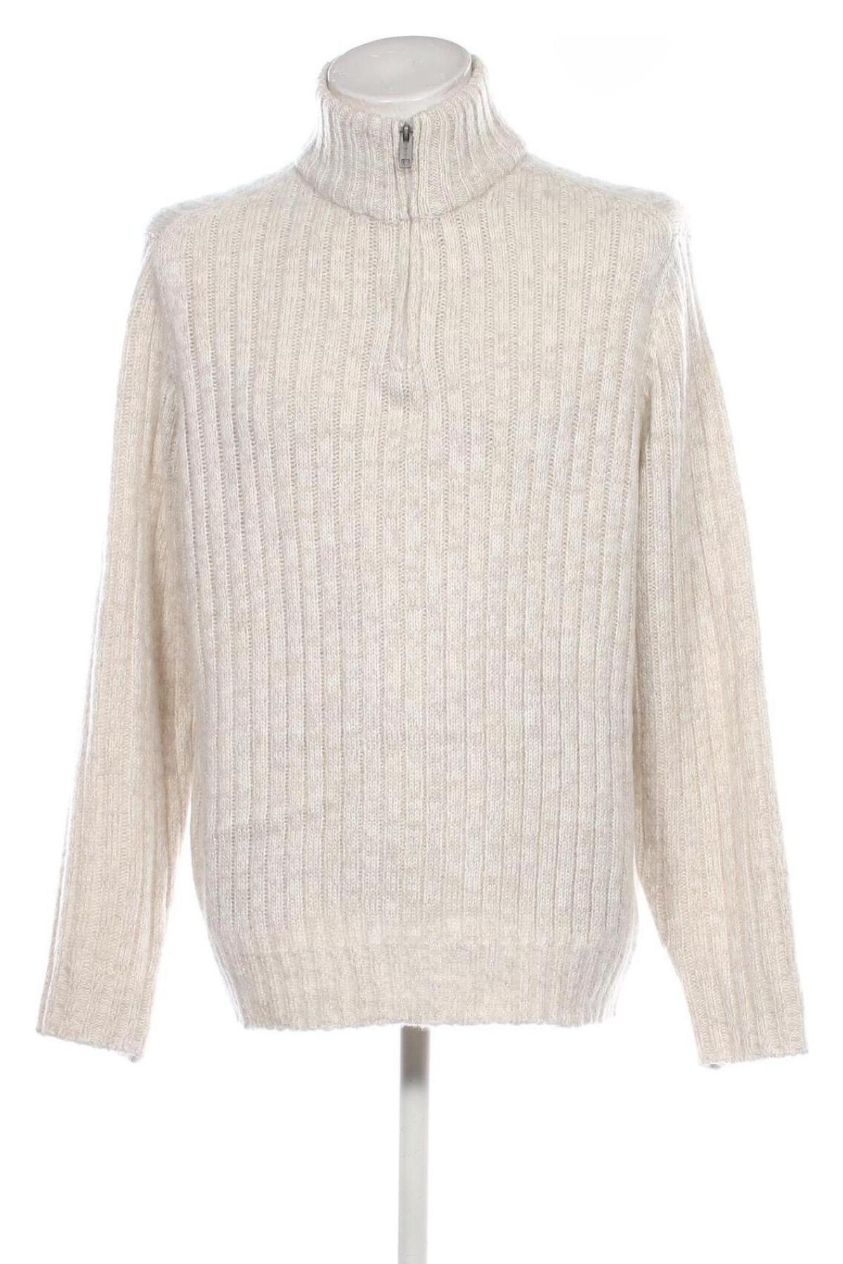 Herrenpullover Bpc Bonprix Collection, Größe XXL, Farbe Beige, Preis 17,99 €