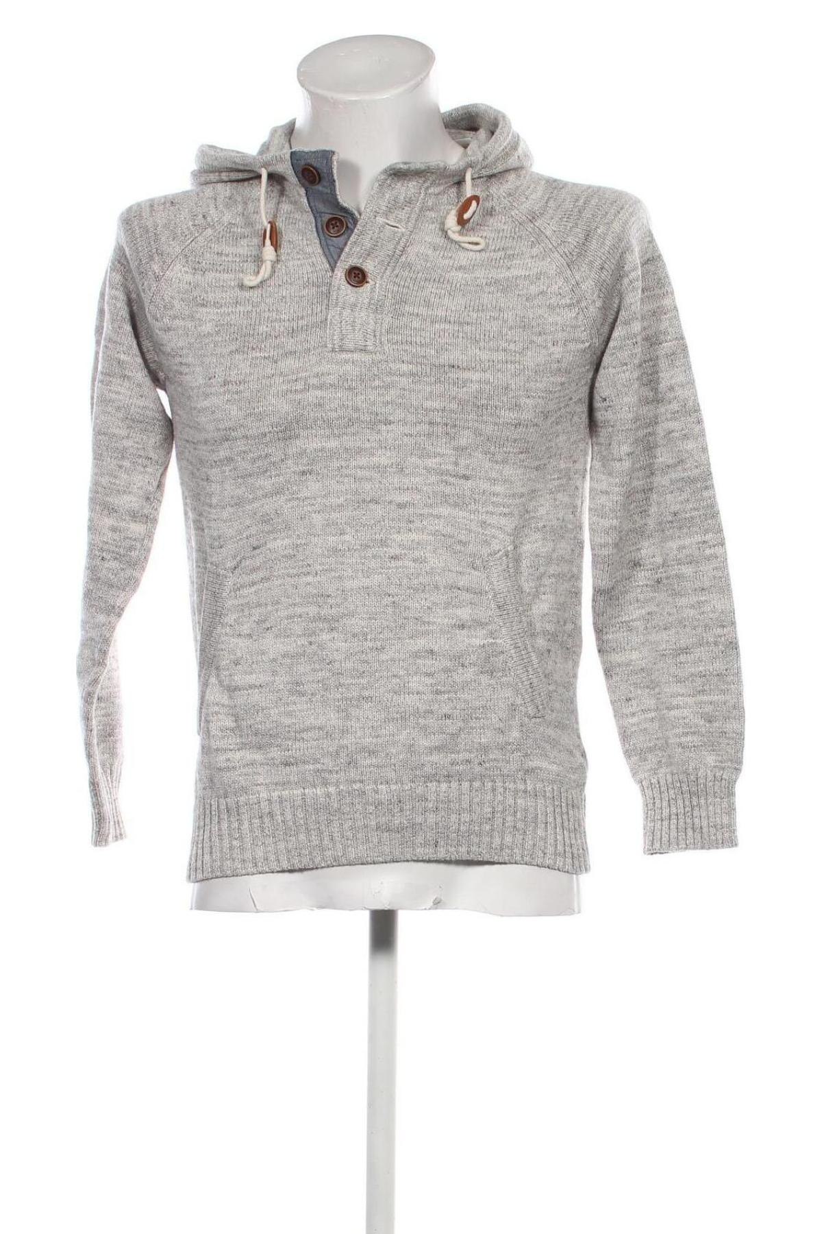 Herrenpullover H&M L.O.G.G., Größe S, Farbe Grau, Preis 16,99 €