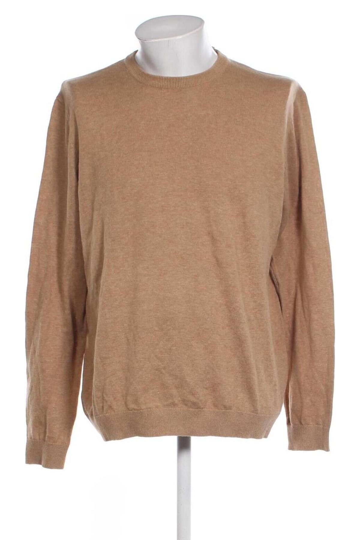 Herrenpullover In Extenso, Größe XXL, Farbe Beige, Preis 25,99 €