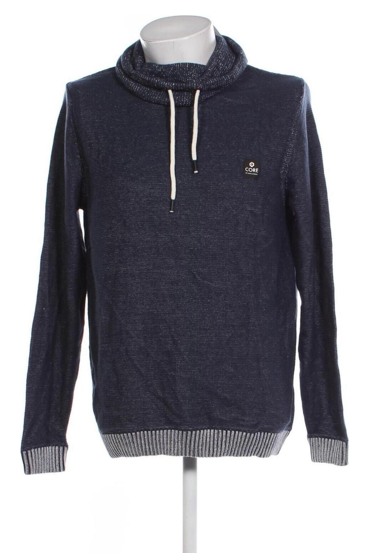 Męski sweter Jack & Jones, Rozmiar XL, Kolor Niebieski, Cena 87,99 zł