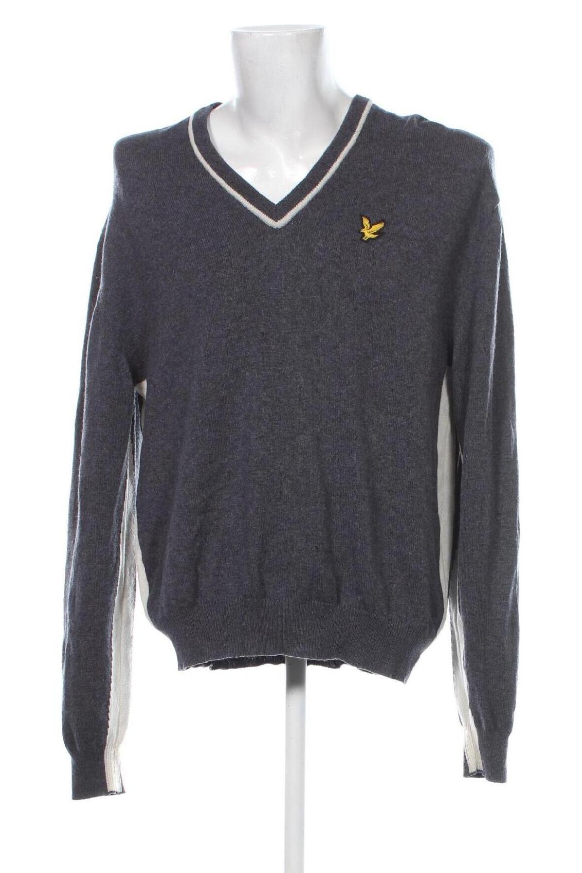 Pánský svetr  Lyle & Scott, Velikost XXL, Barva Šedá, Cena  709,00 Kč