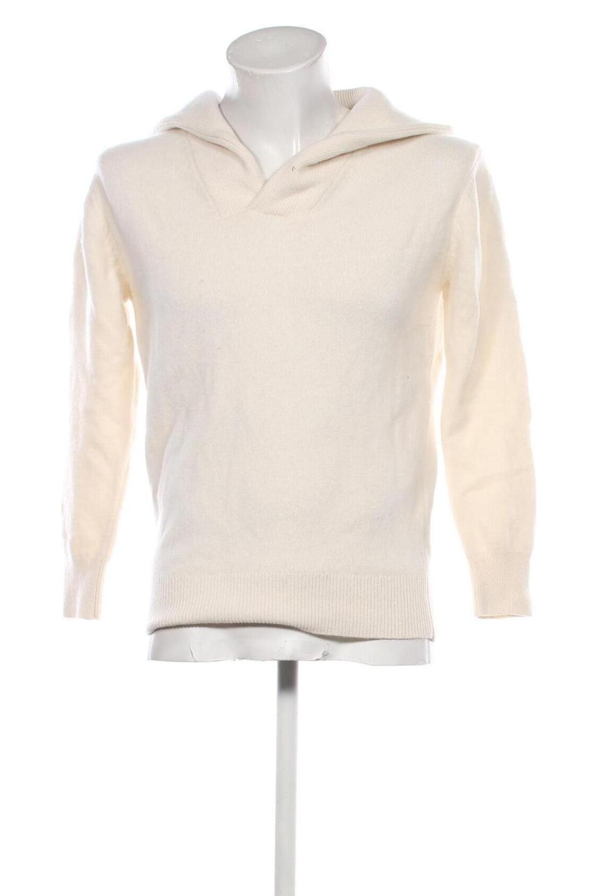 Pánsky sveter  Massimo Dutti, Veľkosť L, Farba Kremová, Cena  35,95 €