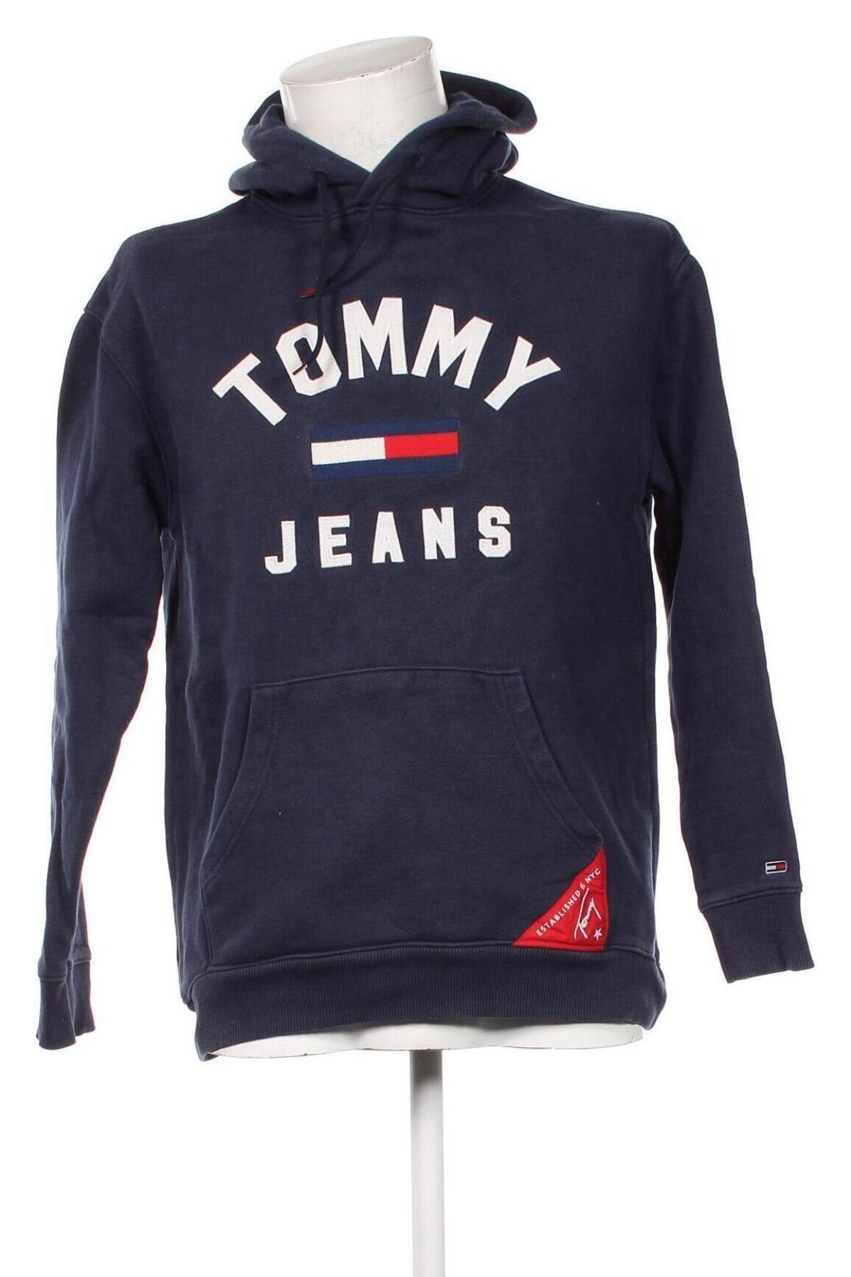 Hanorac de bărbați Tommy Jeans, Mărime M, Culoare Albastru, Preț 133,99 Lei