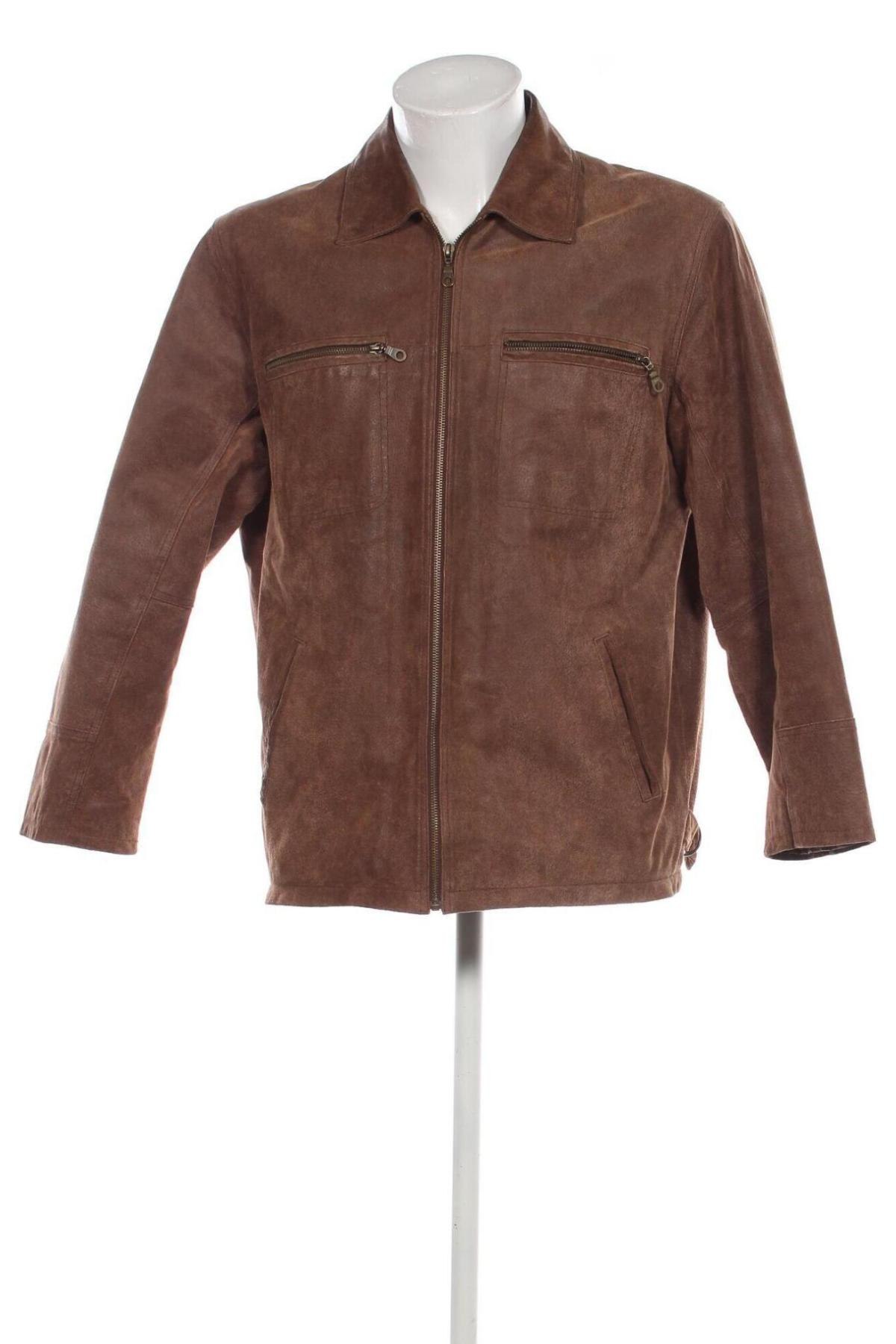 Herren Lederjacke Reward, Größe M, Farbe Braun, Preis 70,99 €