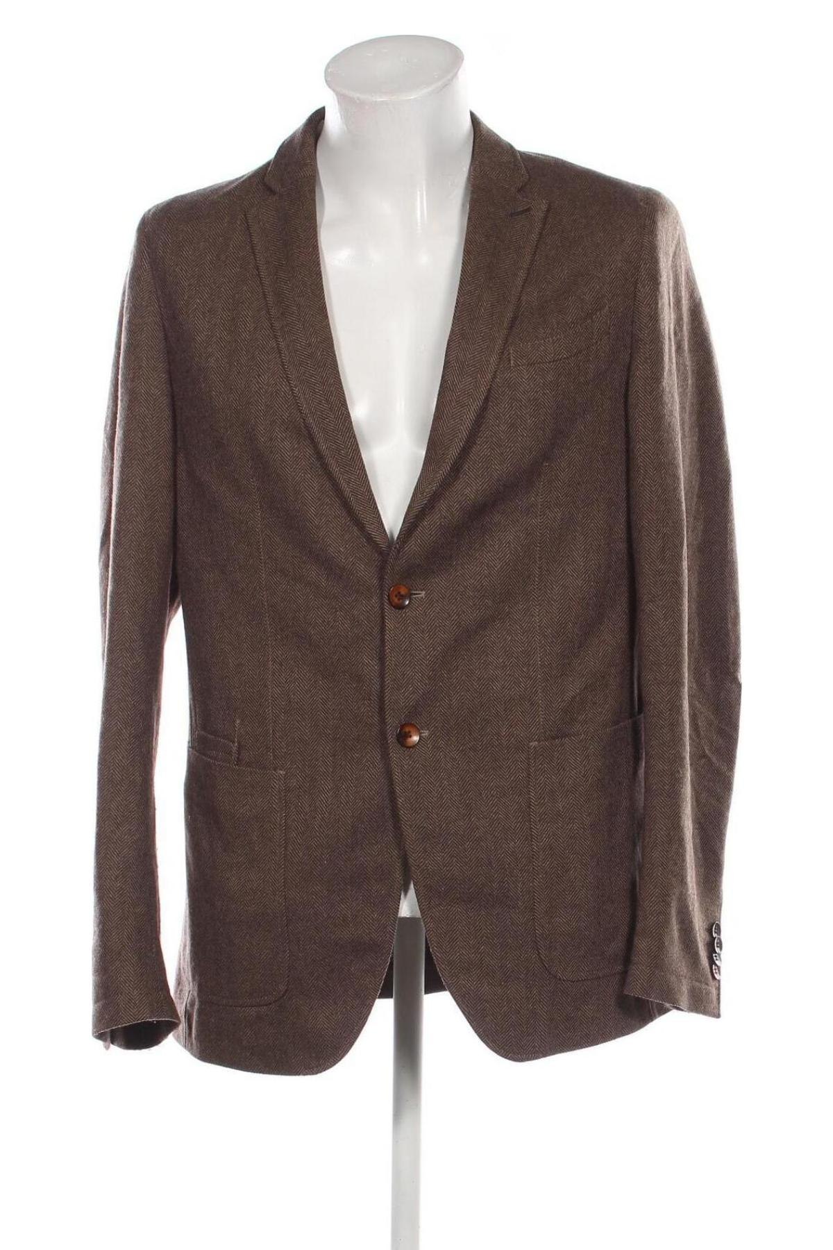 Herren Sakko Savile Row, Größe XXL, Farbe Braun, Preis 20,99 €