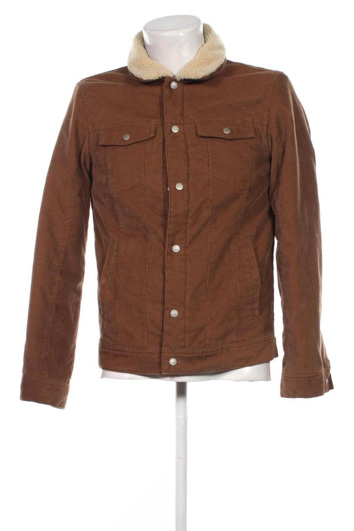 Herrenjacke Pull&Bear, Größe M, Farbe Braun, Preis 24,99 €