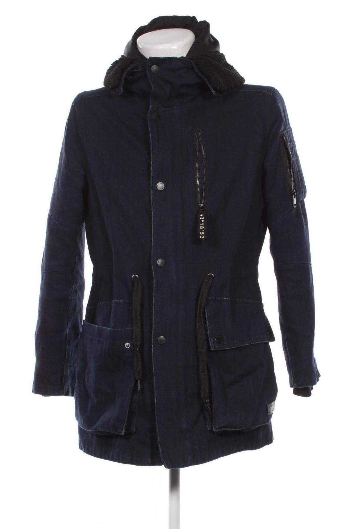 Herrenjacke Zara Man, Größe M, Farbe Blau, Preis € 17,99