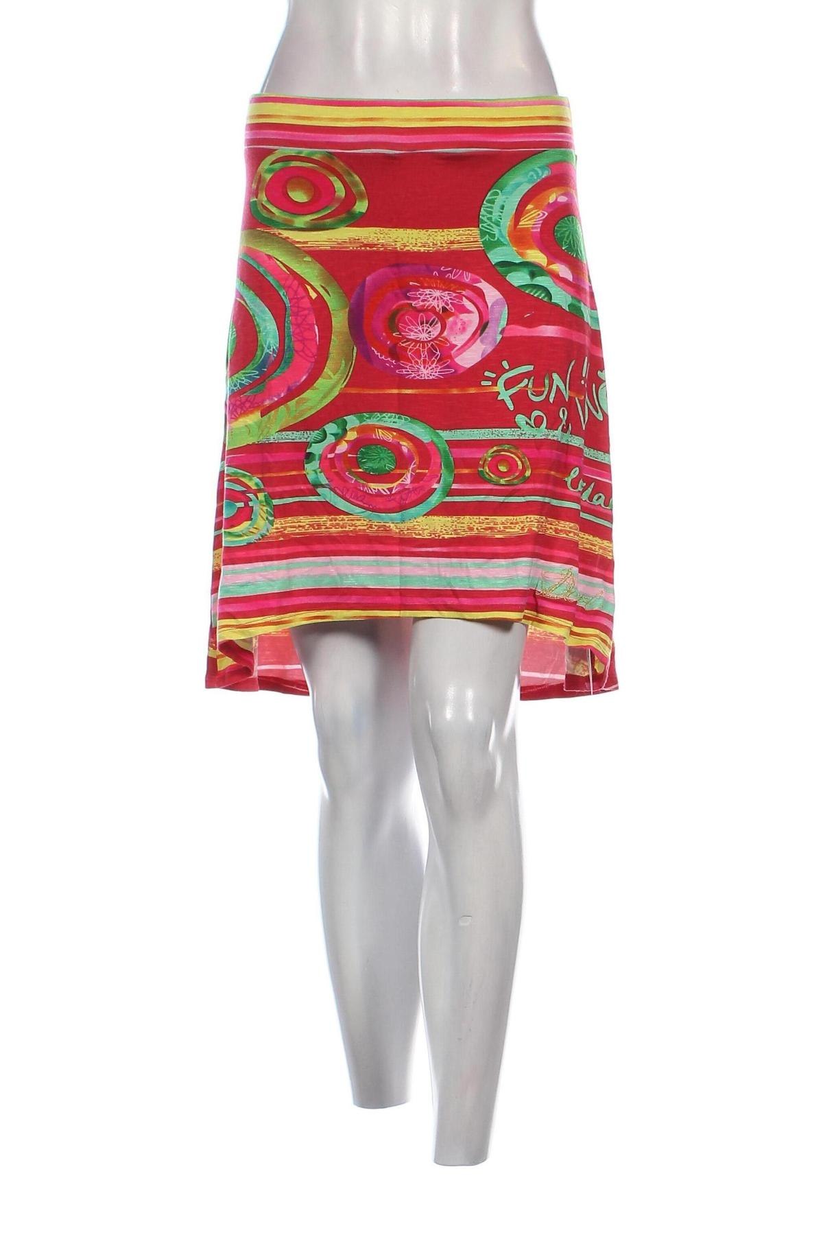 Fustă Desigual, Mărime L, Culoare Multicolor, Preț 140,31 Lei