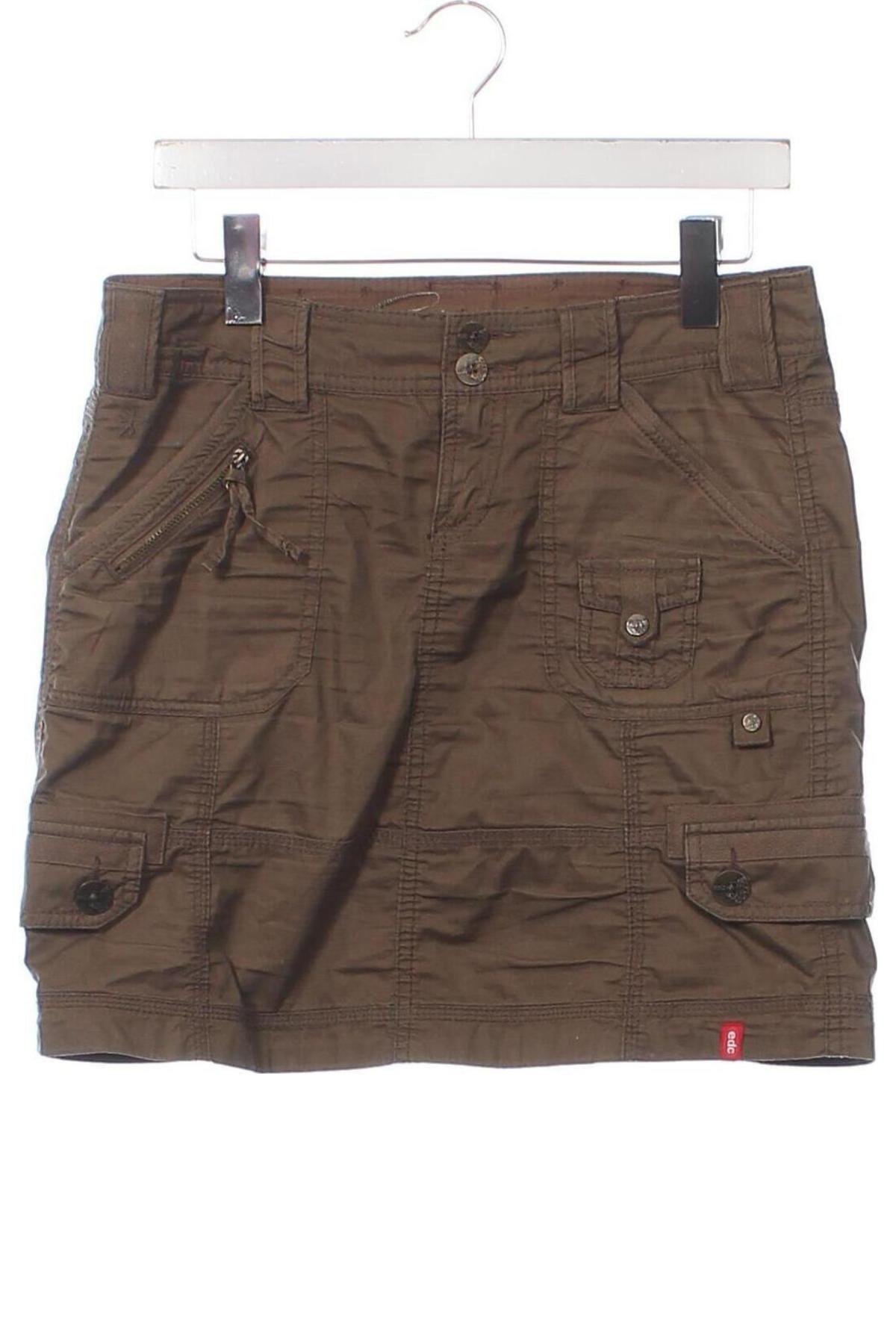 Φούστα Edc By Esprit, Μέγεθος XS, Χρώμα Καφέ, Τιμή 21,00 €