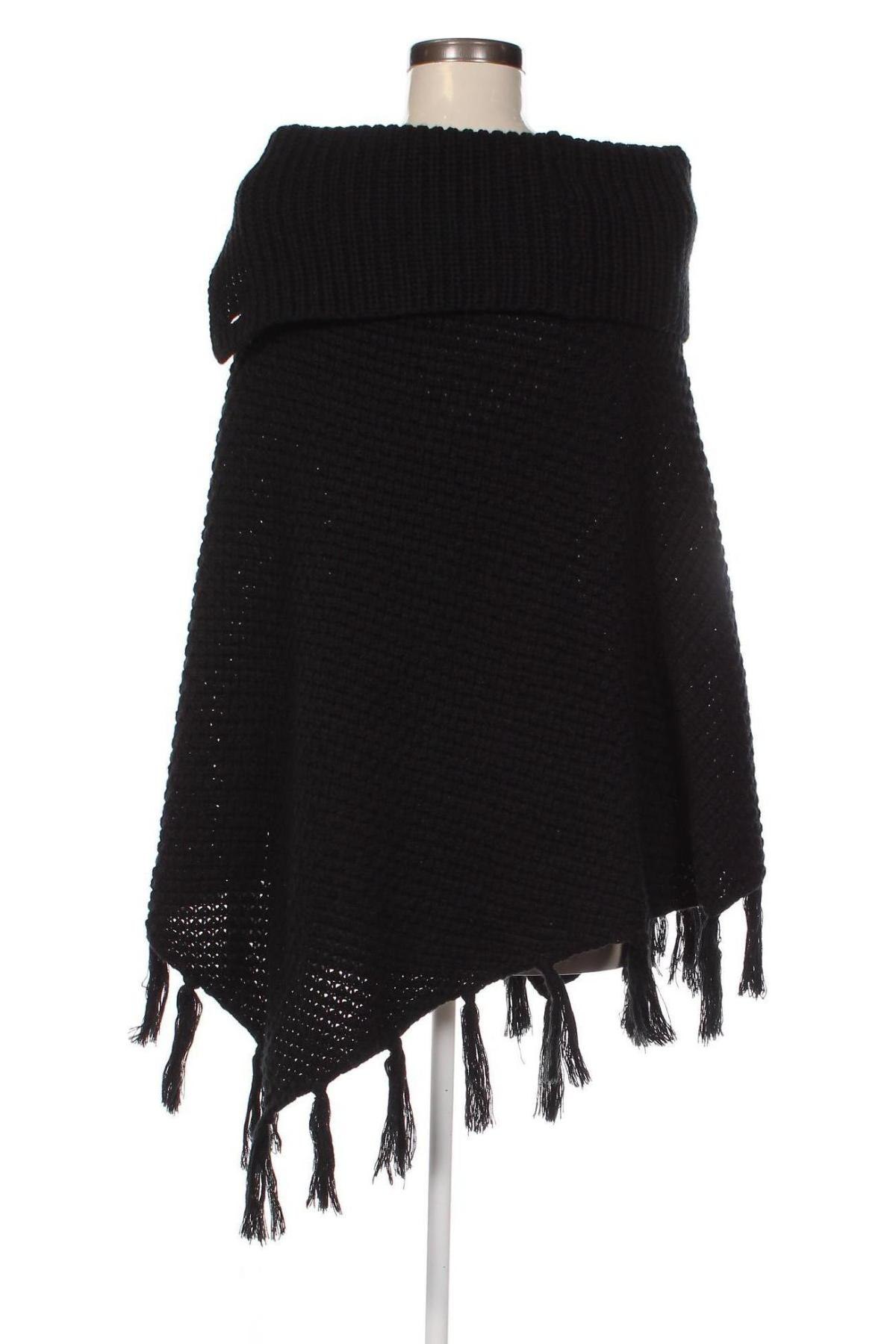 Poncho Canda, Größe M, Farbe Schwarz, Preis 13,99 €