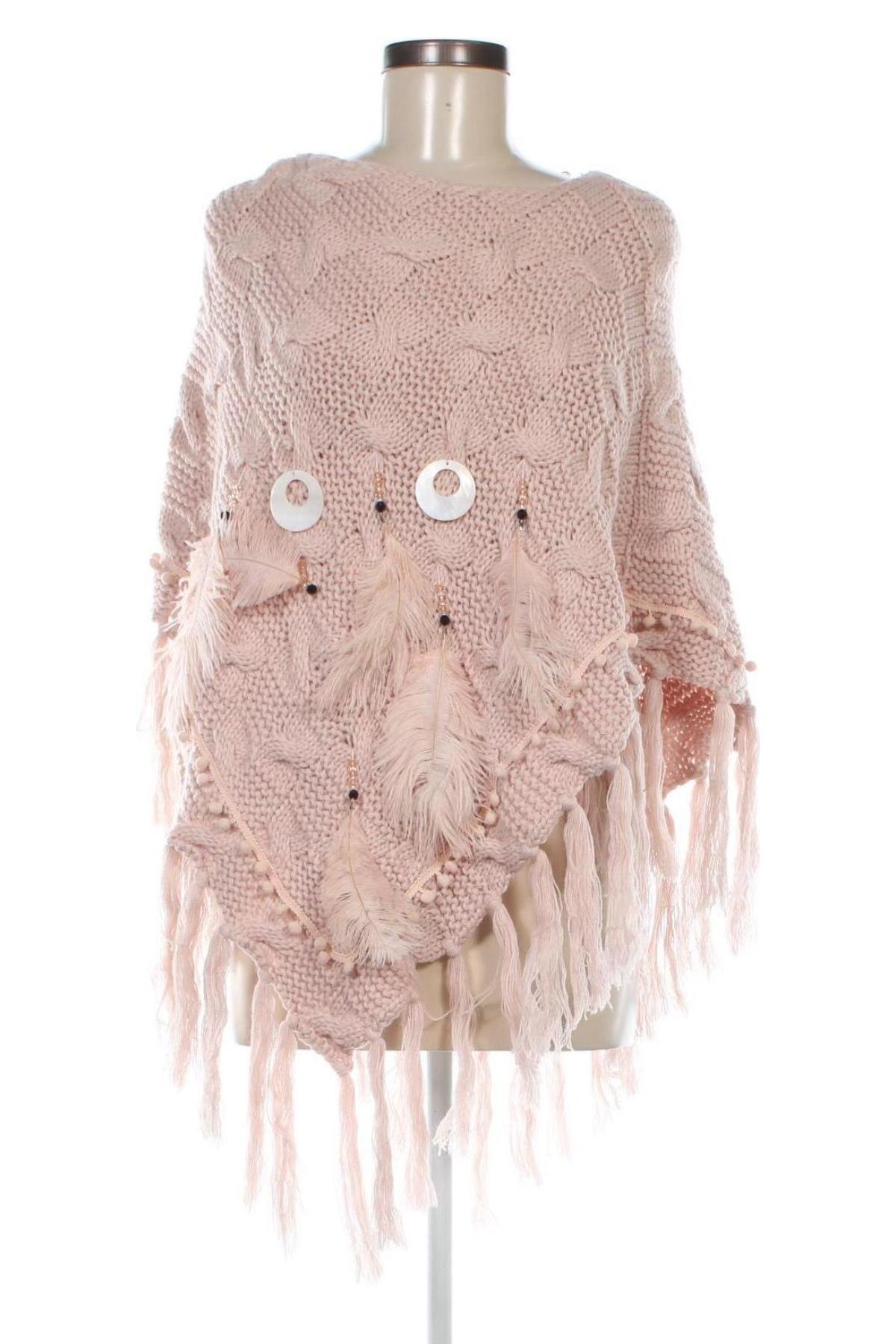 Poncho Colloseum, Größe M, Farbe Rosa, Preis 20,99 €