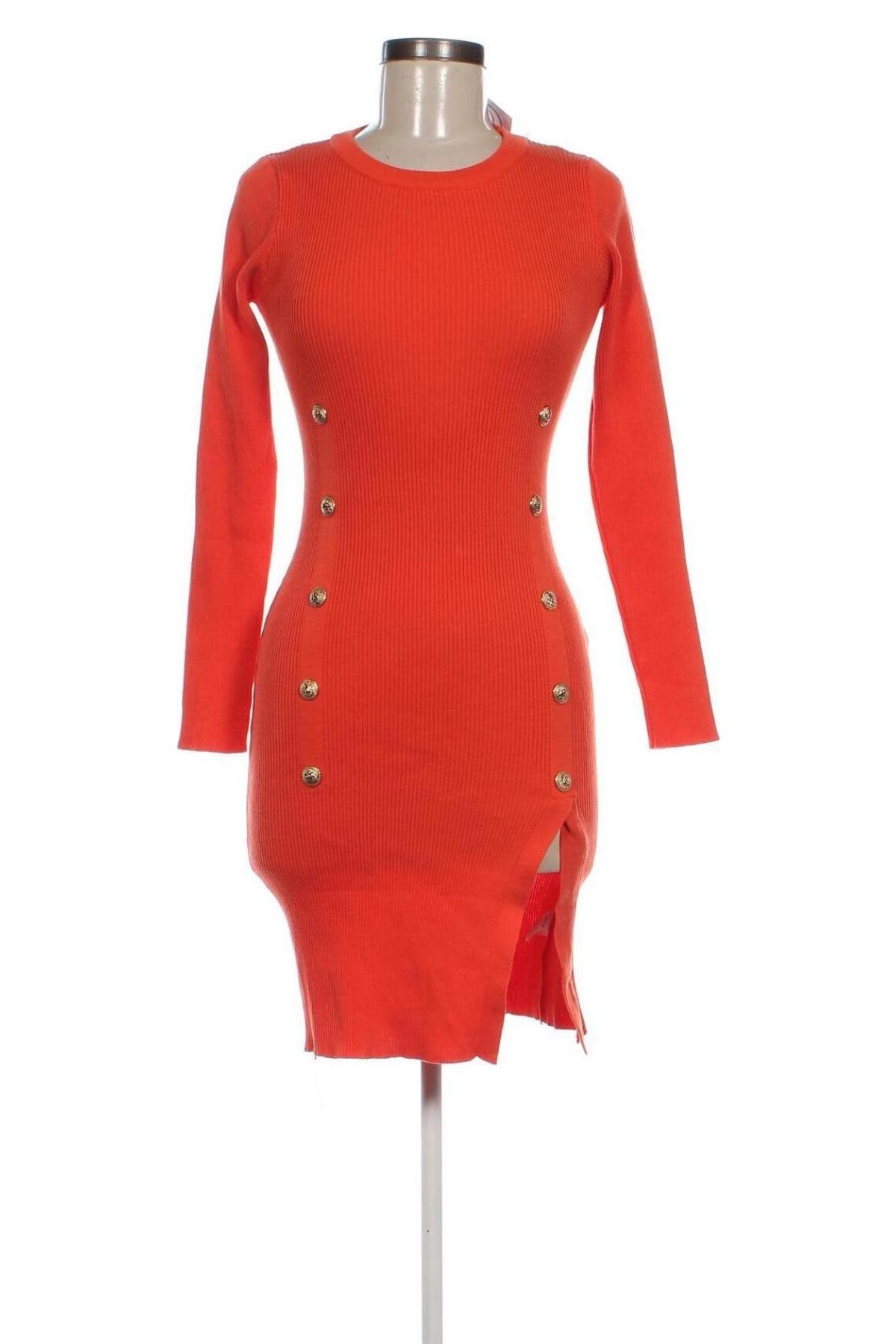 Kleid Luc-Ce, Größe M, Farbe Orange, Preis 20,33 €