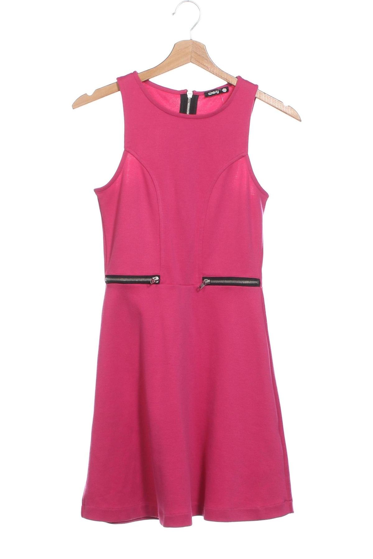 Kleid Sinsay, Größe XS, Farbe Rosa, Preis 14,84 €