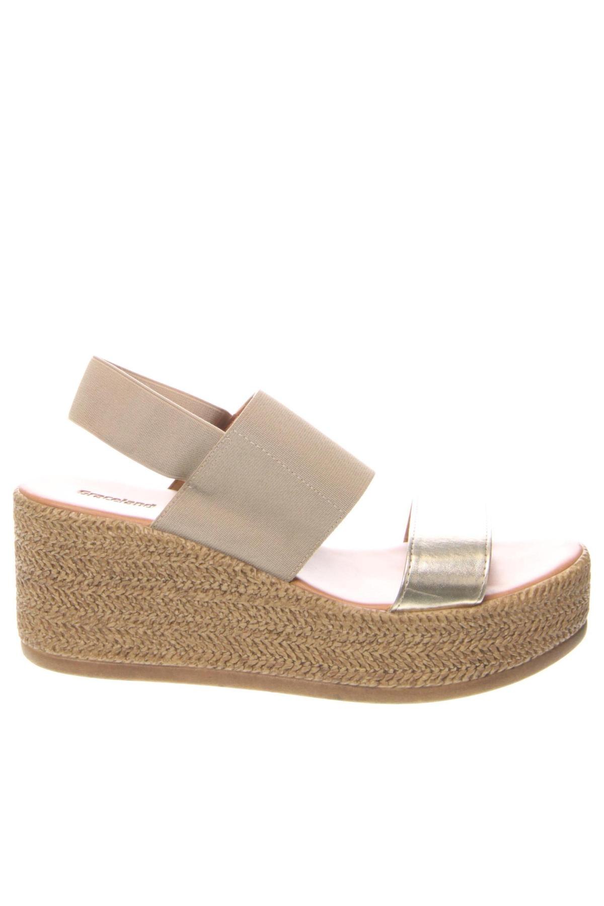 Sandalen Graceland, Größe 40, Farbe Beige, Preis € 26,00