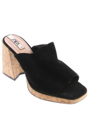 Чехли Zara, Размер 42, Цвят Черен, Цена 17,38 €