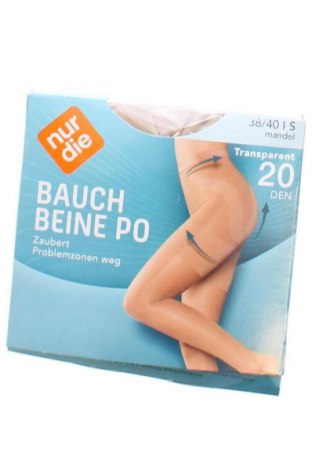 Strumpfhose Nur Die, Größe M, Farbe Beige, Preis 11,00 €