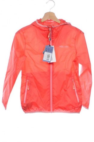 Regenmantel Trollkids, Größe 8-9y/ 134-140 cm, Farbe Orange, Preis 33,99 €