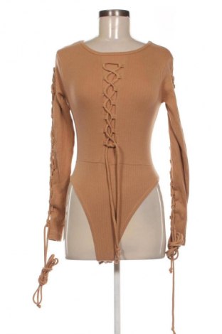 Női ing-body Missguided, Méret S, Szín Barna, Ár 3 099 Ft