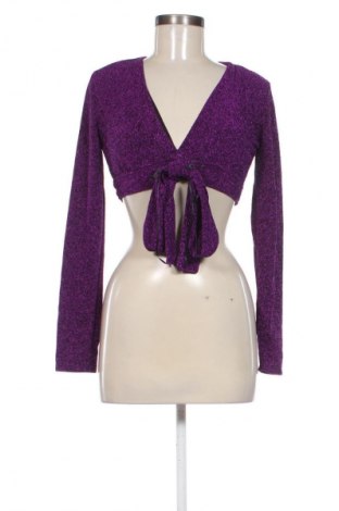 Dámska blúza Bershka, Veľkosť L, Farba Fialová, Cena  15,92 €