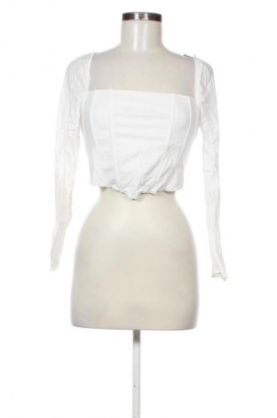 Női blúz Bershka, Méret M, Szín Fehér, Ár 2 819 Ft