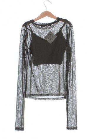 Damen Shirt Bershka, Größe S, Farbe Grün, Preis € 8,99