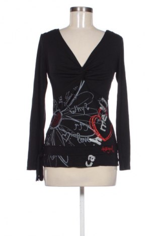Női blúz Desigual, Méret M, Szín Fekete, Ár 27 095 Ft