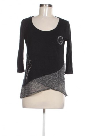 Női blúz Desigual, Méret L, Szín Fekete, Ár 9 659 Ft