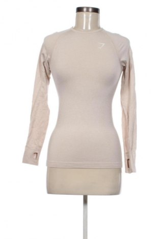 Női blúz Gymshark, Méret S, Szín Bézs, Ár 5 739 Ft