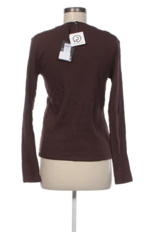 Γυναικεία μπλούζα Pieces, Μέγεθος XL, Χρώμα Καφέ, Τιμή 28,99 €