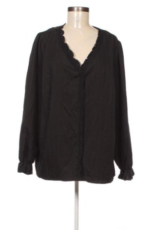 Дамска блуза SHEIN, Размер XXL, Цвят Черен, Цена 6,64 €