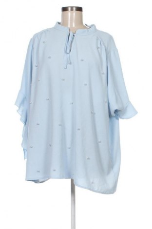 Női blúz SHEIN, Méret 4XL, Szín Kék, Ár 4 132 Ft