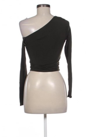 Дамска блуза Stradivarius, Размер XS, Цвят Зелен, Цена 16,36 €