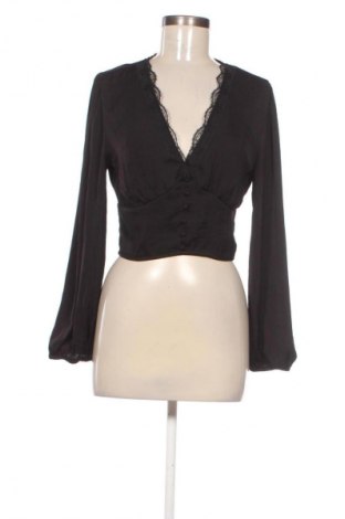 Damen Shirt Stradivarius, Größe L, Farbe Schwarz, Preis € 10,00