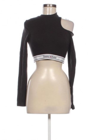 Női blúz Tommy Jeans, Méret S, Szín Fekete, Ár 14 463 Ft