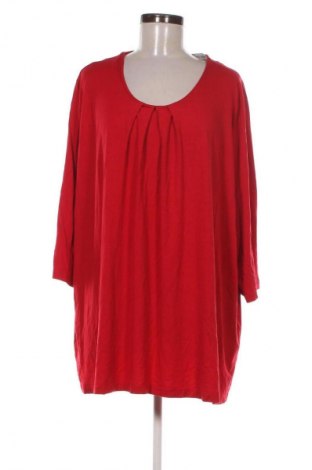 Női blúz Ulla Popken, Méret 3XL, Szín Piros, Ár 6 499 Ft