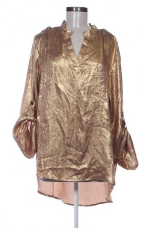 Dámska blúza Unbranded, Veľkosť XXL, Farba Zlatistá, Cena  10,00 €