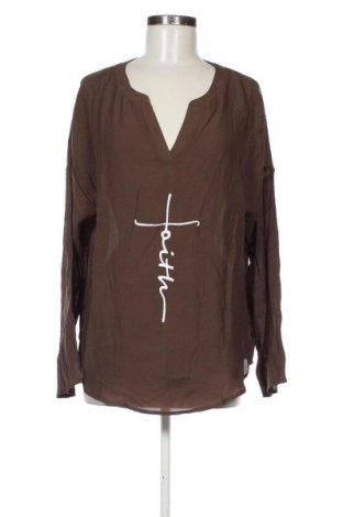 Дамска блуза Unbranded, Размер L, Цвят Кафяв, Цена 4,09 €