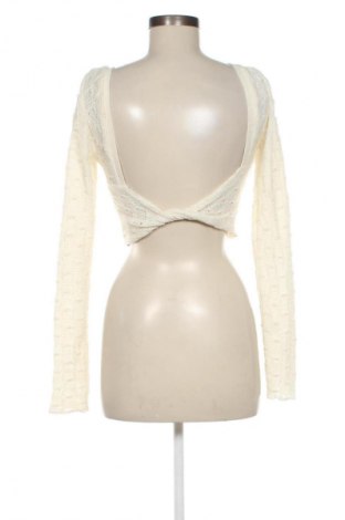 Női blúz Bershka, Méret XS, Szín Ekrü
, Ár 2 789 Ft