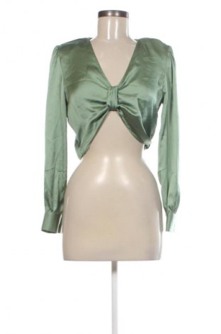 Дамска блуза Zara, Размер S, Цвят Зелен, Цена 8,69 €