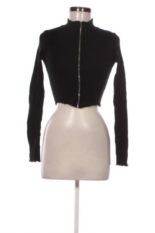 Damen Strickjacke Bershka, Größe S, Farbe Schwarz, Preis 6,99 €