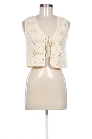 Damen Strickjacke Drole De Copine, Größe M, Farbe Ecru, Preis 8,99 €