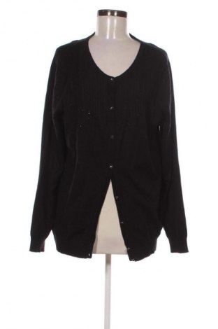 Damen Strickjacke LC Waikiki, Größe 4XL, Farbe Schwarz, Preis 25,00 €