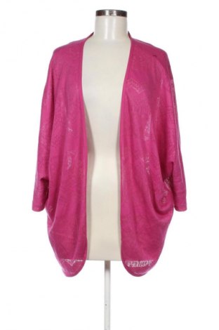 Damen Strickjacke Laura Torelli, Größe XL, Farbe Rosa, Preis 7,99 €