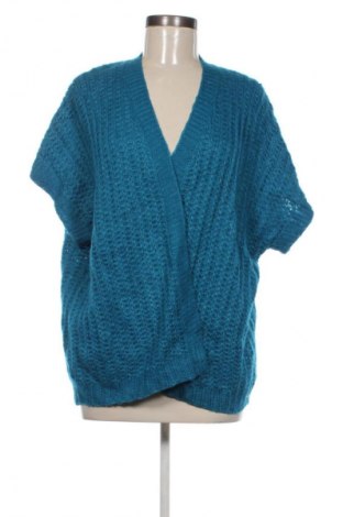 Damen Strickjacke Laura Torelli, Größe S, Farbe Blau, Preis 5,99 €