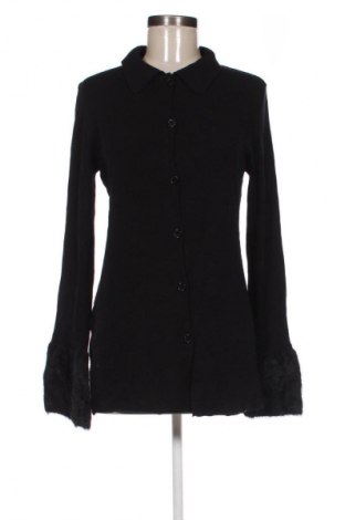 Damen Strickjacke Mango, Größe L, Farbe Schwarz, Preis 11,99 €