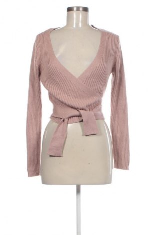 Damen Strickjacke NA-KD, Größe M, Farbe Aschrosa, Preis 13,99 €