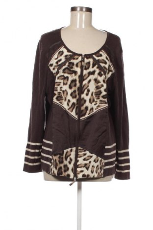 Damen Strickjacke Oui, Größe XL, Farbe Mehrfarbig, Preis 15,99 €